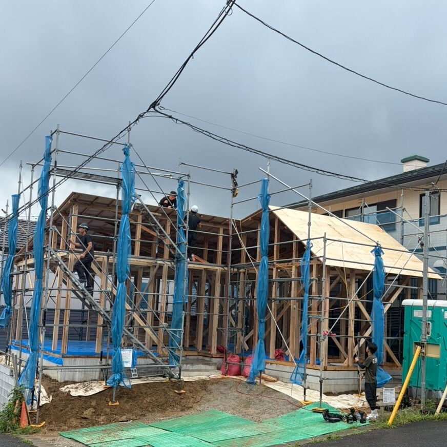 21.5坪の平屋が、いよいよ形になりました！！