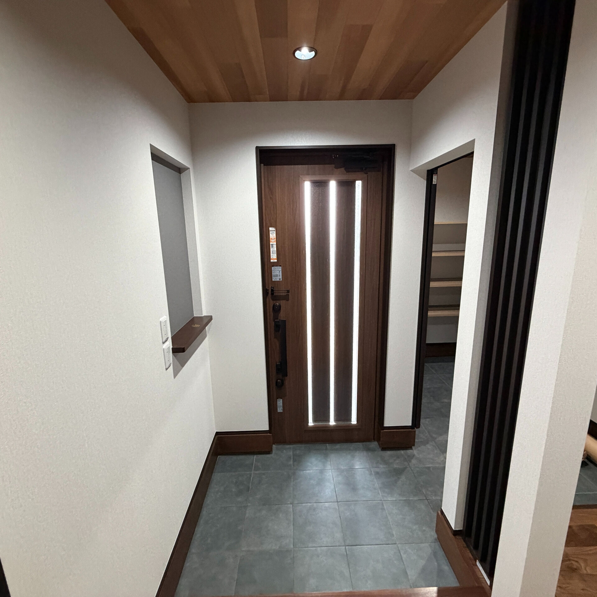 家に帰るたび、心が落ち着く玄関